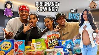 TRYING PREGNANCY CRAVINGS WITH BNS!!