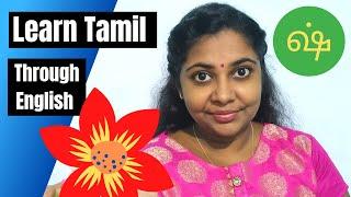 TAMIL ALPHABETS WRITING | VADA MOZHI Eluththukkal (ஷ்) | ஷ ஷா ஷி ஷீ ஷு ஷூ  | Speaking Tamil IDEAS