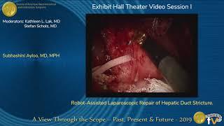 Robot-Assisted Laparoscopic Repair of Hepatic Duct Stricture