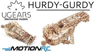 UGears Hurdy-Gurdy Mechanical 3D Wooden Model Kit | Motion RC