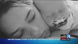 Mom hopes baby’s co-sleeping death warns others