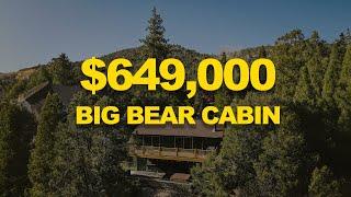 Inside a Rustic Big Bear Cabin