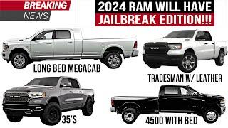 2024 RAM Update: Jailbreak Is Now Available For Full Size & Heavy Duty Trucks! 4500 With A Bed!?!?!?