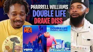 PHARRELL BODIES DRAKE TO THE  MINIONS?? Pharrell Williams - Double Life (From "Despicable Me 4")