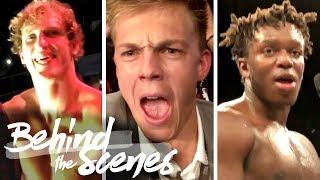 KSI vs Logan Paul Fight: BEHIND THE SCENES w/ Caspar Lee