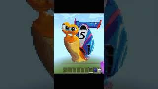 pixel art (noob vs pro vs hacker) turbo snel  minecraft #shorts