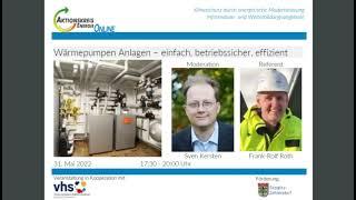 Wärmepumpen Anlagen - einfach, betriebssicher, effizient (Frank-Rolf Roth)