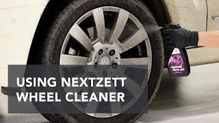 Cleaning Dirty Car Wheels With Nextzett Colortec Wheel Cleaner