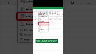3 steps to create a heat map in Excel  #exceltech #workhacks #exceltips
