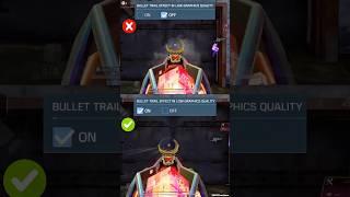  INSANE Bullet Trail Effect In COD MOBILE #shorts #trending #codm