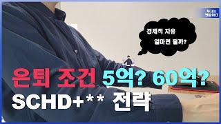 배당으로 은퇴하기 월 500만원 이렇게 준비하세요. | SCHD 자산 배분 전략 |