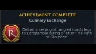 Master Quest Cape: Culinary Exchange