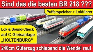 Die neuen Roco Dieselloks der Baureihe 218: SOUND + Pufferspeicher