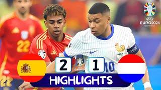 Espagne vs France (2-1) | All Goals & Extended Highlights | UEFA Euro Cup 2024