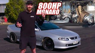 From AFL to Drag Racing on a Runway - Charlie Dixon's Turbo CV8 Monaro