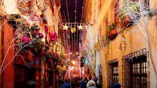 Walking in Strasbourg Christmas Market and Christmas Light |4K| DEC 2021 France