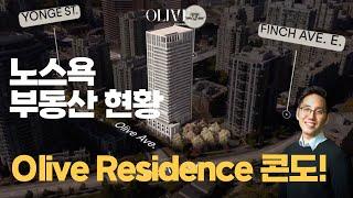 토론토 노스욕 부동산 현황 그리고 추천 콘도 Yonge and Finch - Olive Residence