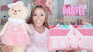 Pastel Christmas Haul 2024 |  Candy Land Christmas | Gingerbread, Pinkmas, and more!