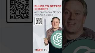 Rules to better ChatGPT & using the best API ever with Adam Cogan