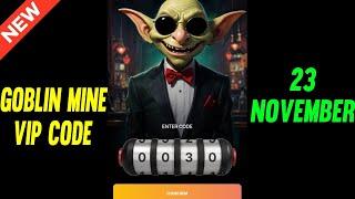 23 November Goblin Mine Game Code | Goblin Mine Game VIP Code | Goblin Mine Game Daily Code