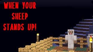 When a Sheep Stands Up! Minecraft Creepypasta Phenomena