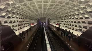 DC Metro Waterfall — Virginia Square Station