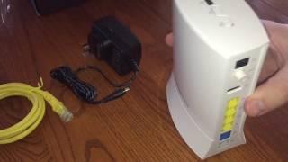 How to Setup Netcomm NF10W on NBN FTTN Internet Connection with Exetel including unboxing