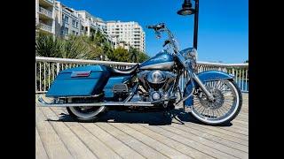 2006 Harley Davidson Road King with 21in front wheel