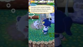 Animal Crossing Pocket Camp - Saying Hi to Marshal!