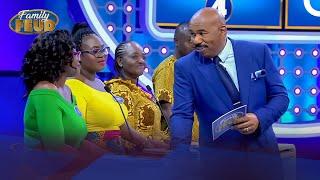 Uncle Steve doesn't discuss the "complicated" relationship, BUT he is over 30! | Family Feud Ghana