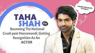 Taha Shah talks about his death scene in Heeramandi, getting success over night and more