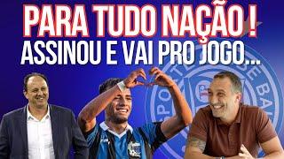 [ EXCLUSIVO ] PARA TUDO NAÇÃO. ATACANTE ASSINA CONTRATO E VAI PRO JOGO CONTRA O INTERNACIONAL. VEJA!