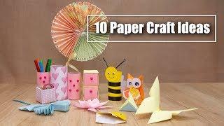 10 Paper Craft Ideas