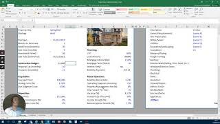 Excel Modeling: Single Family House