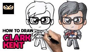 How to draw CLARK KENT | SUPERMAN - 클라크 켄트 그리기 | 슈퍼맨