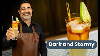 Meet Your New Favorite Cocktail: the Dark & Stormy. #cocktail #drinkrecipes  #mixeddrinks