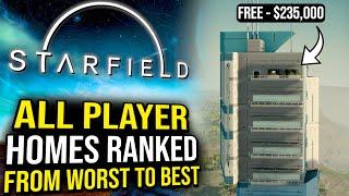 Starfield - All Player Homes RANKED From Worst To Best and Their Locations