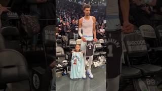  Victor Wembanyama Jersey Swap With Young Fan #shorts