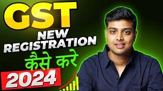 GST apply for online selling | GST registration kaise kare 2024 | Beginner To expert