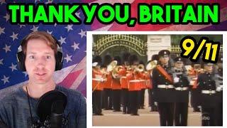 Californian Reacts | Star Spangled Banner played at Buckingham Palace for 9/11