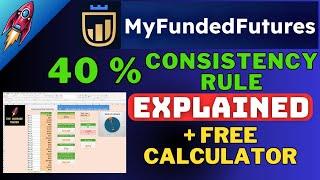 My Funded Futures 40% Consistency Rule Explained + Free Calculator