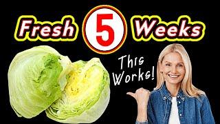 How to Keep Lettuce Fresh Longer!