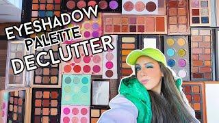 LAST EYESHADOW PALETTE DECLUTTER!!!