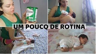 UM POUCO DE ROTINA COM BEBÊ RECÉM NASCIDA