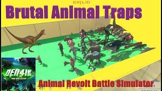 Brutal Animal Traps Animal Revolt Battle Simulator Den4ik-ARBSimulator