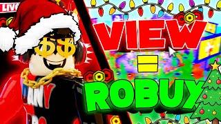 Pls Donate Live | Donating Robux to EVERY Viewer! (TTS On) - Day 28