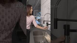 Filtruj mikroplastik obecny w wodzie dzięki baterii Franke Vital #kitchen #interiordesign #home
