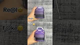 Real Vs Fake Purple Lobster Nike SB Dunk #shorts #sneakerhead #viral