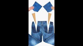 Best sewing idea to upsize the waist of jeans to fit you perfectly! Miarti ️