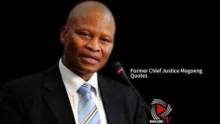 Former Chief Justice Mogoeng Mogoeng - We will never be able to defeat corruption
